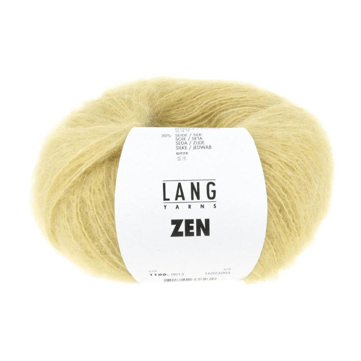 Lang Yarns 013 - Hellgelb Lang Yarns Zen Lieblingsgarn