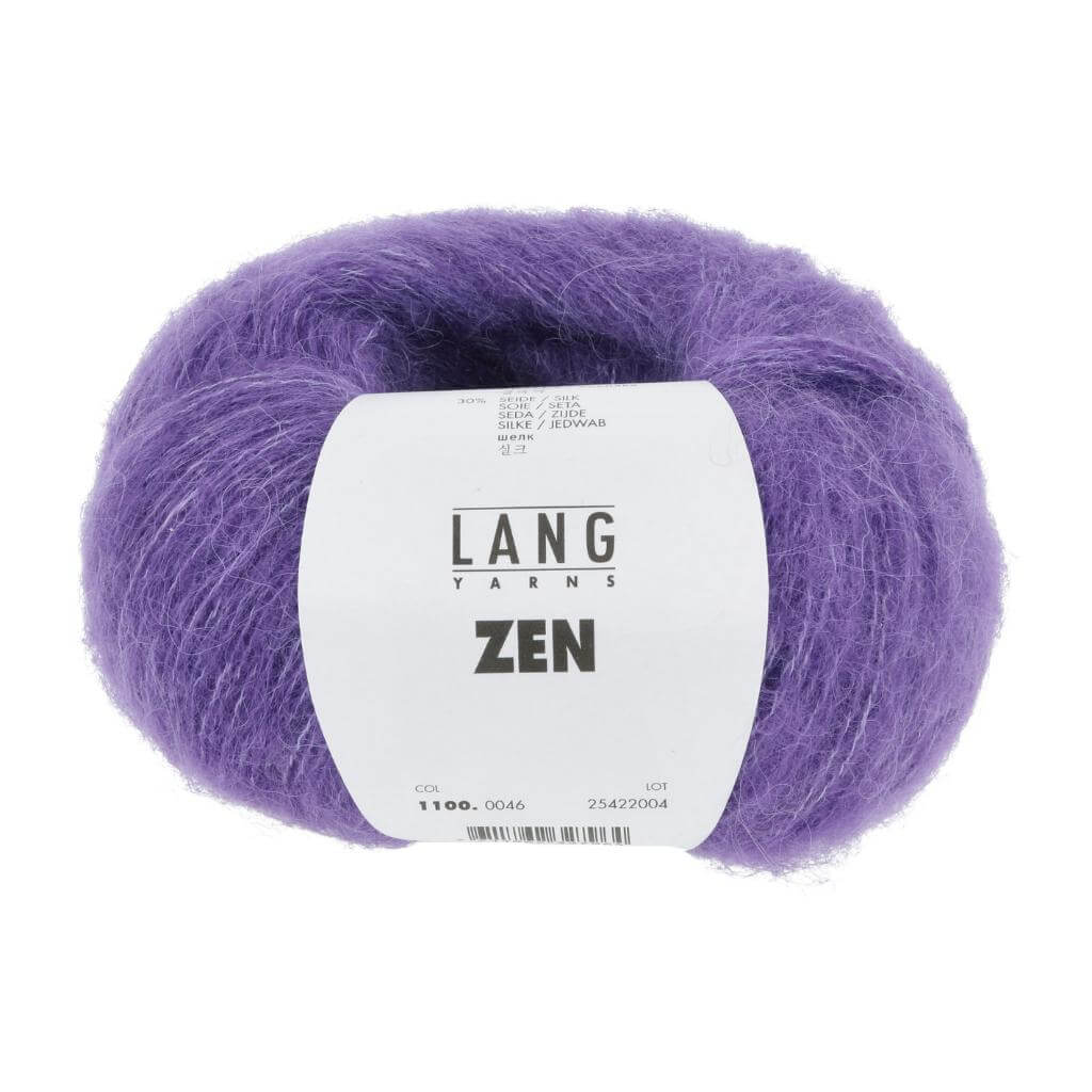 Lang Yarns 046 - Lila Lang Yarns Zen Lieblingsgarn