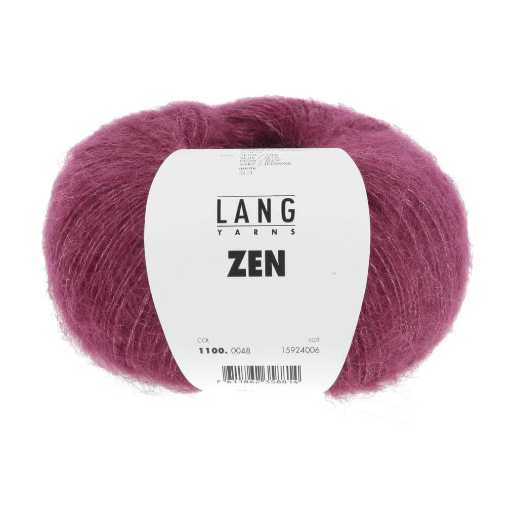 Lang Yarns 048 - Pflaume Lang Yarns Zen Lieblingsgarn