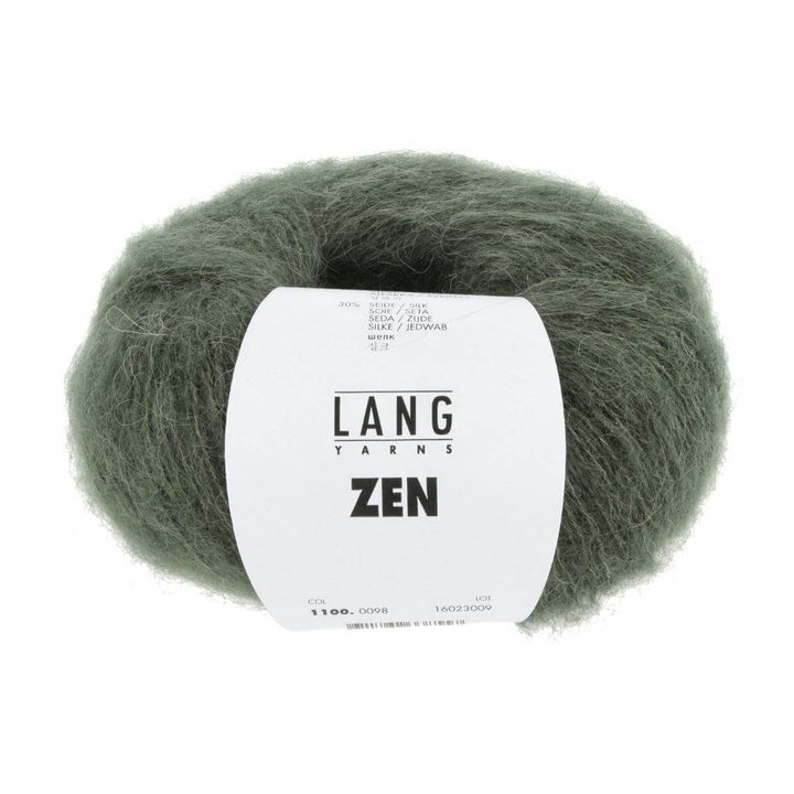 Lang Yarns 098 - Olive Lang Yarns Zen Lieblingsgarn