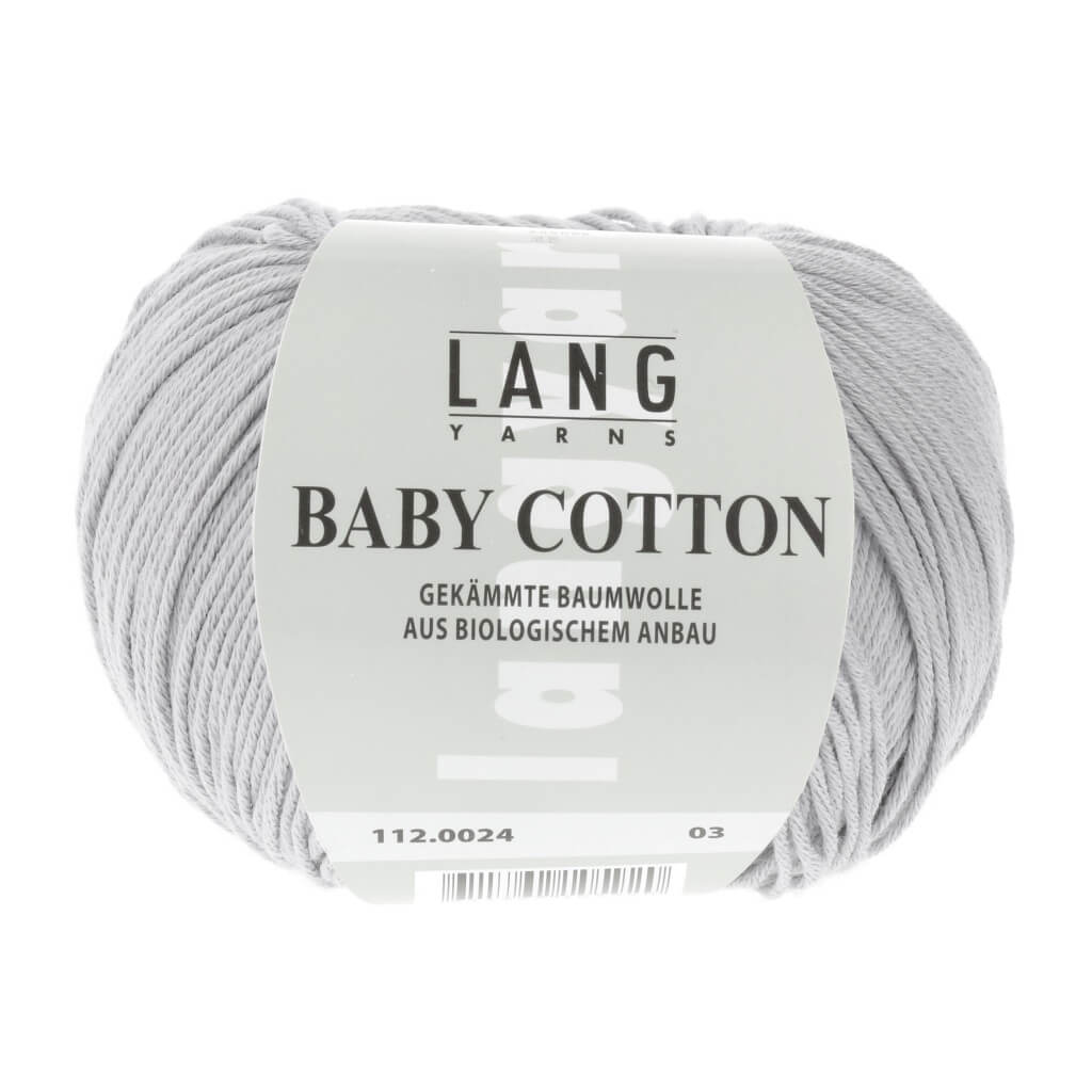 Lang Yarns 112.0024 - Hellgrau Lang Yarns Baby Cotton 50g Lieblingsgarn