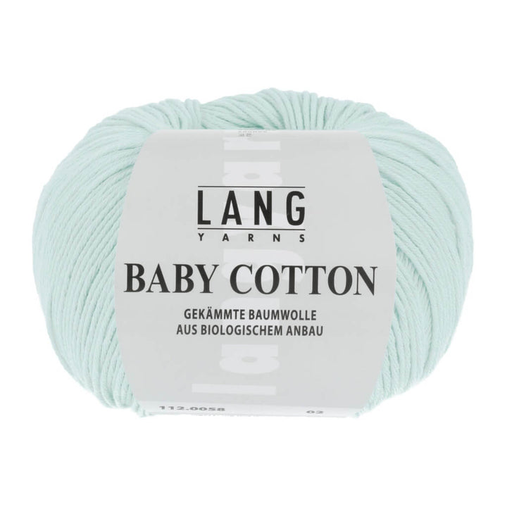 Lang Yarns 112.0058 - Mint Hell Lang Yarns Baby Cotton 50g Lieblingsgarn