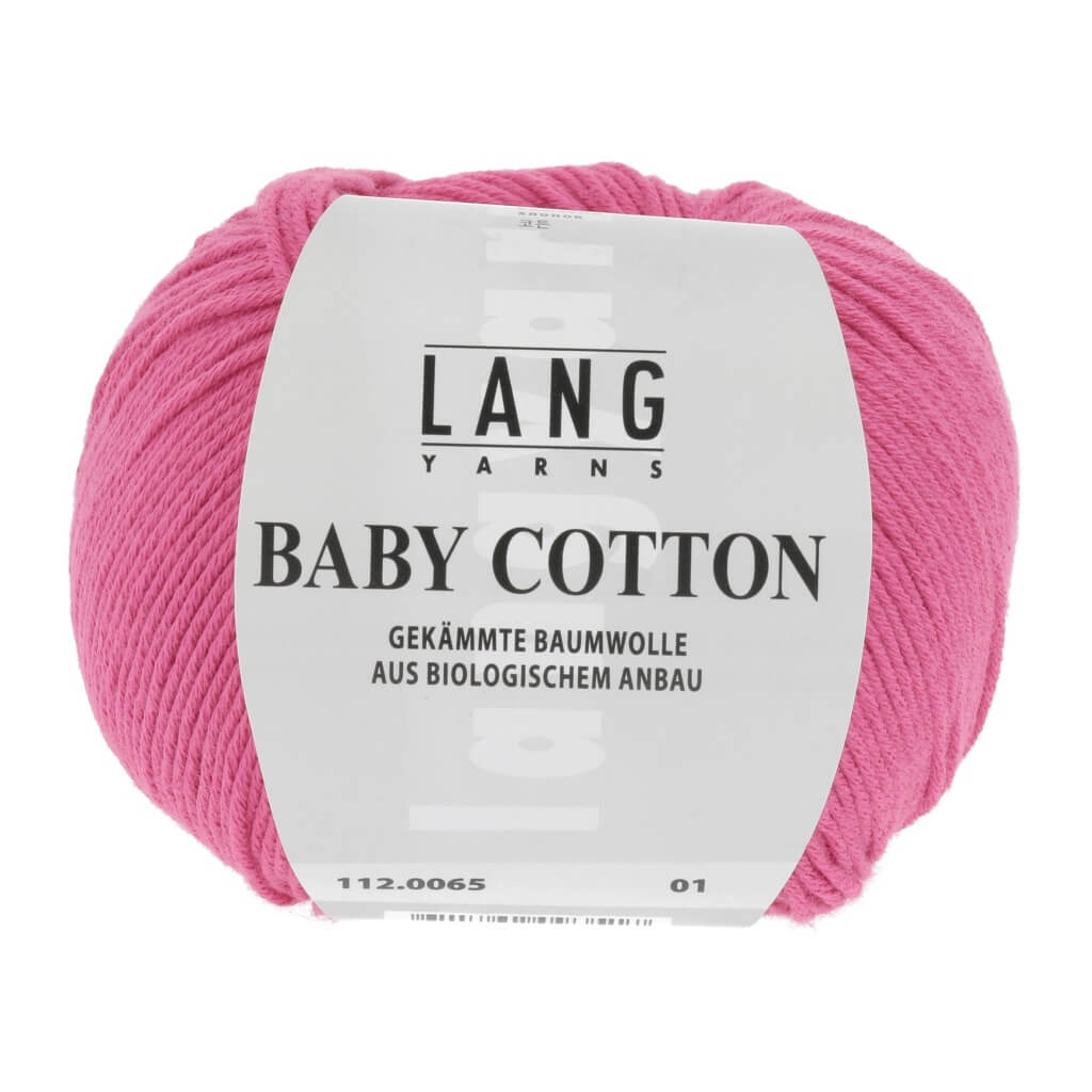 Lang Yarns 112.0065 - Fuchsia Lang Yarns Baby Cotton 50g Lieblingsgarn