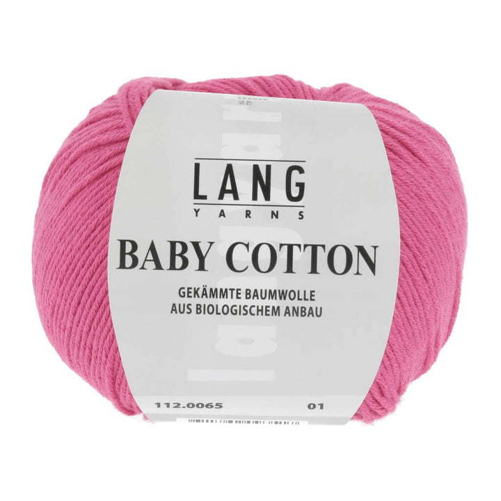 Lang Yarns 112.0065 - Fuchsia Lang Yarns Baby Cotton 50g Lieblingsgarn