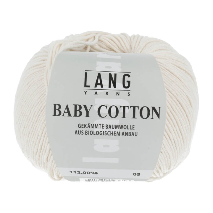 Lang Yarns 112.0094 - Offwhite Lang Yarns Baby Cotton 50g Lieblingsgarn