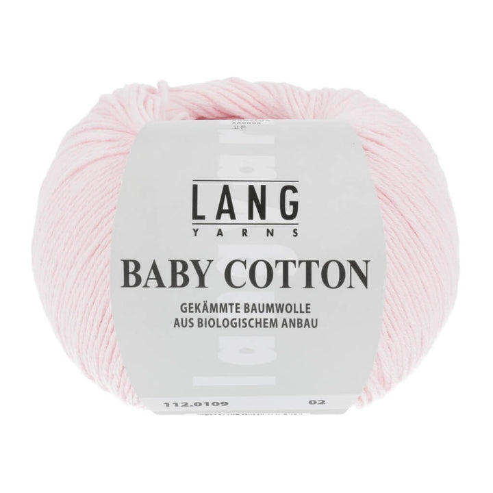 Lang Yarns 112.0109 - Rosa Hell Lang Yarns Baby Cotton 50g Lieblingsgarn