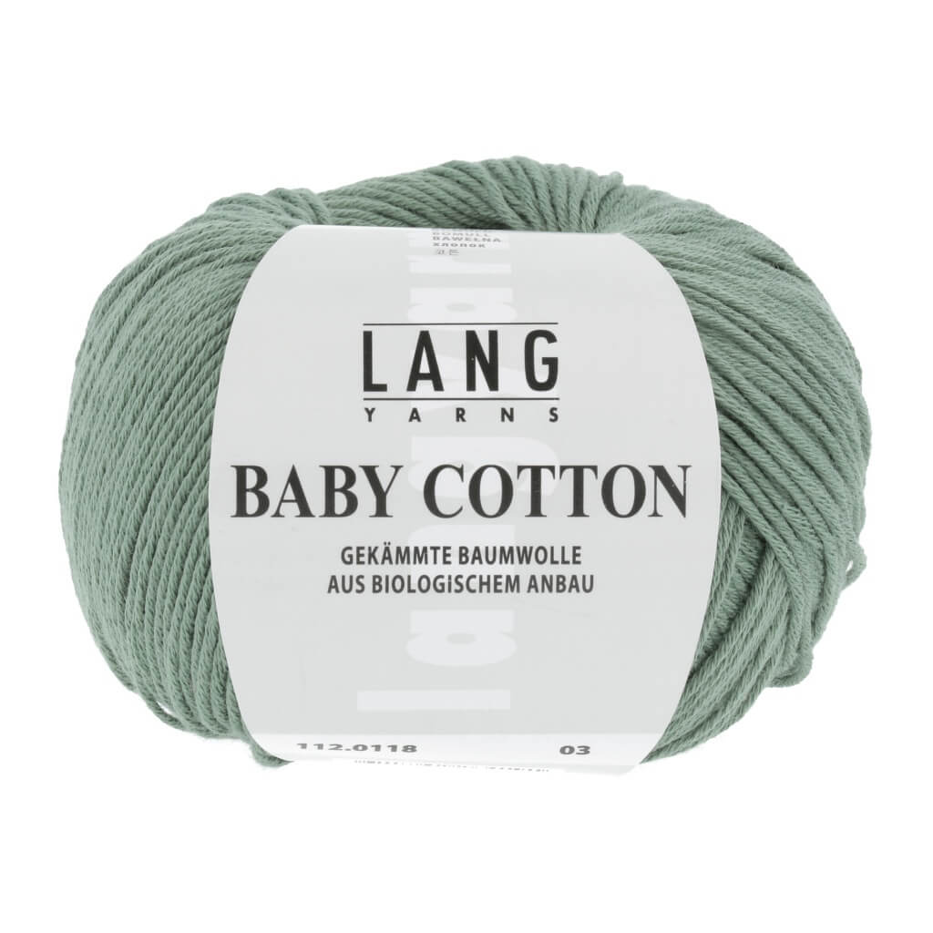 Lang Yarns 112.0118 - Salbei Lang Yarns Baby Cotton 50g Lieblingsgarn
