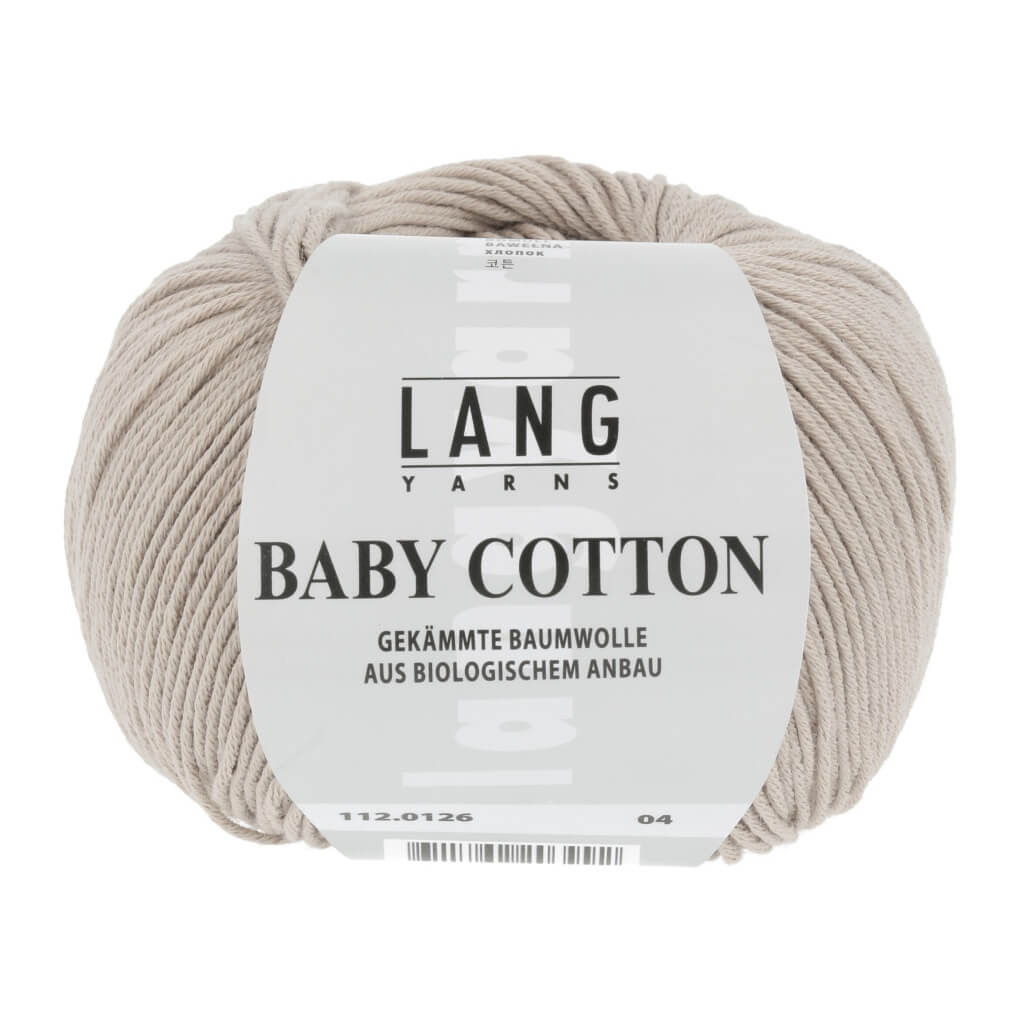 Lang Yarns 112.0126 - Beige Lang Yarns Baby Cotton 50g Lieblingsgarn