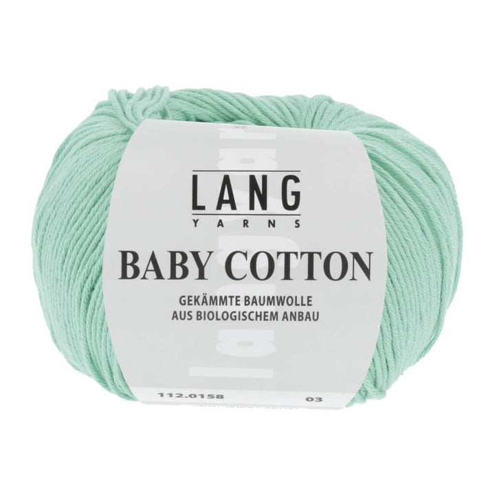 Lang Yarns 112.0158 - Mint Lang Yarns Baby Cotton 50g Lieblingsgarn
