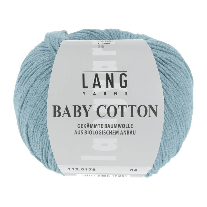 Lang Yarns 112.0178 - Türkis Lang Yarns Baby Cotton 50g Lieblingsgarn