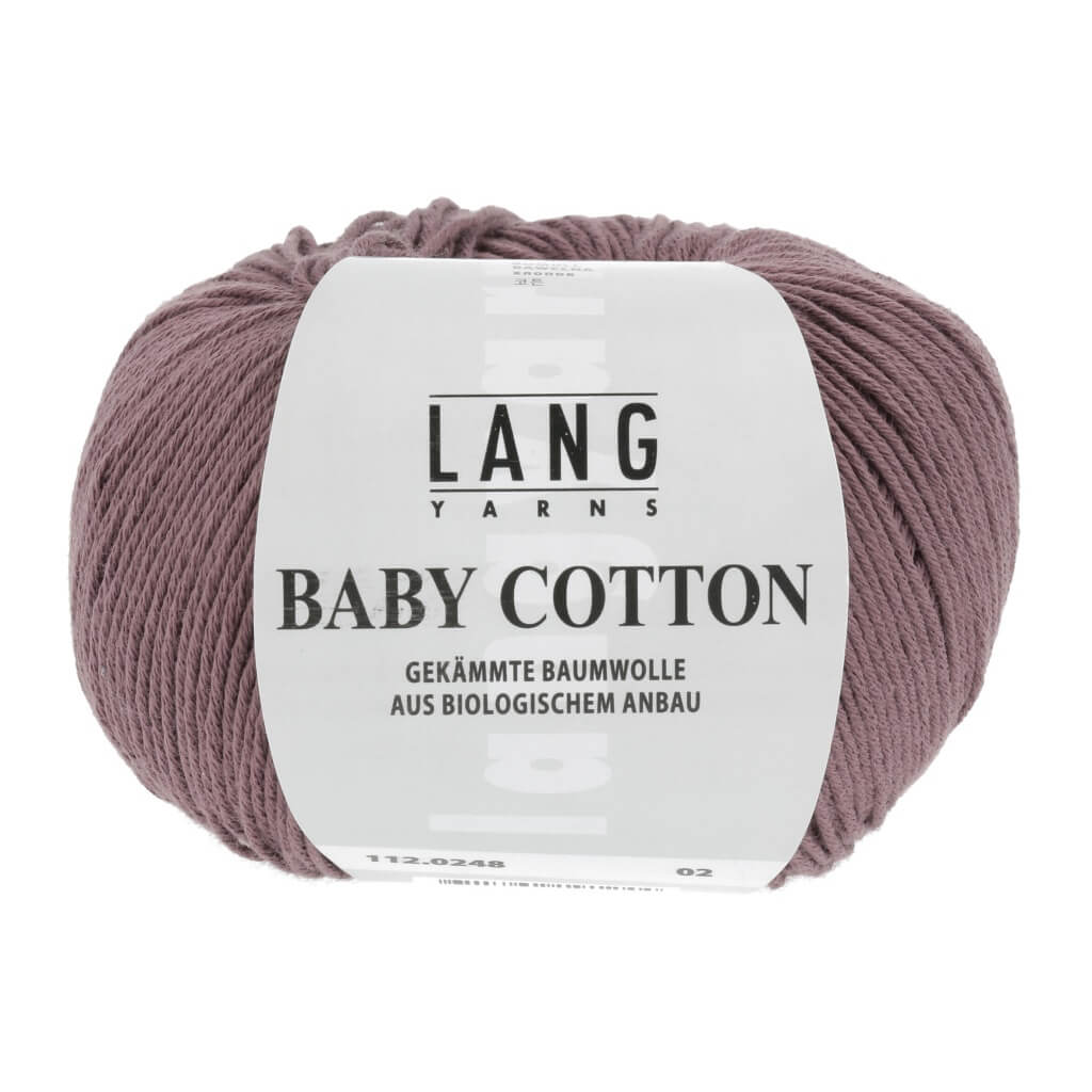 Lang Yarns 112.0248 - Altrosa Dunkel Lang Yarns Baby Cotton 50g Lieblingsgarn