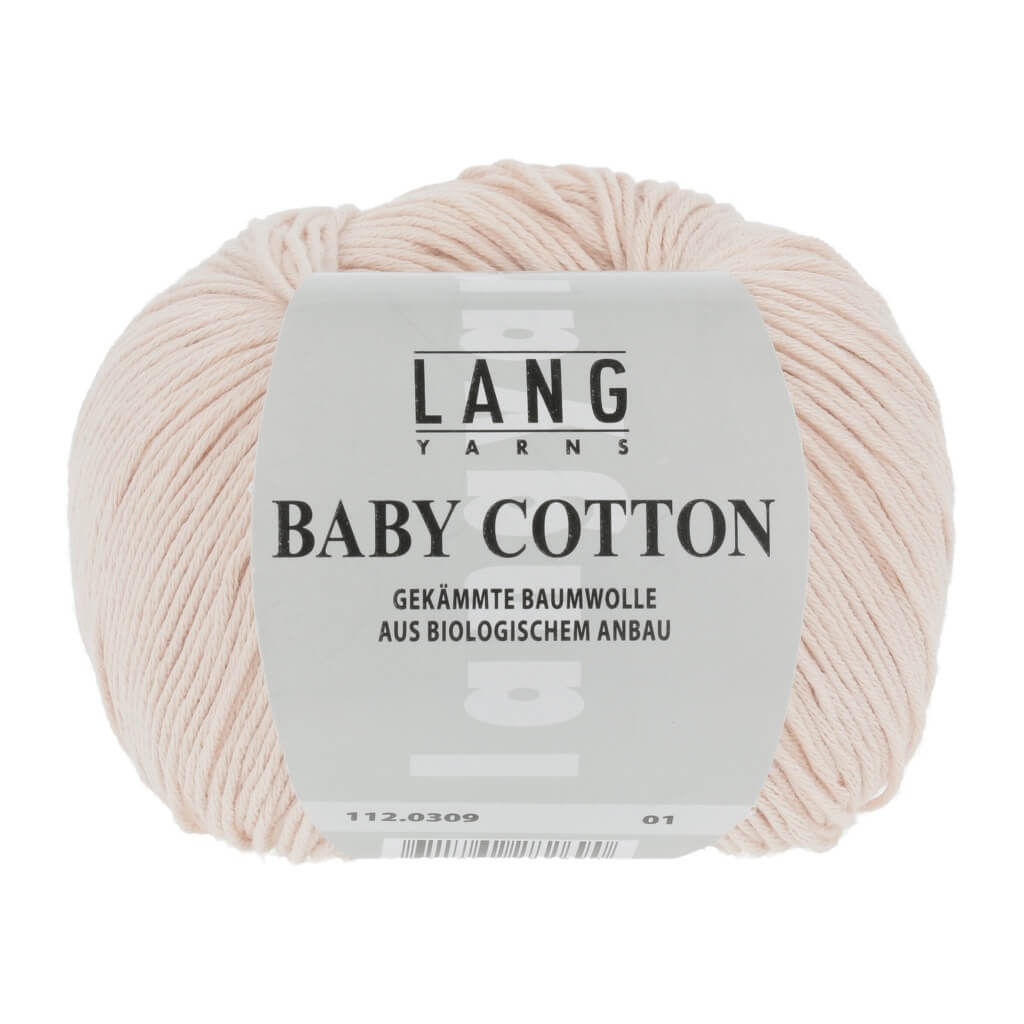 Lang Yarns 112.0309 - Lachs Hell Lang Yarns Baby Cotton 50g Lieblingsgarn