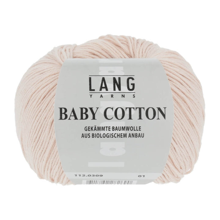 Lang Yarns 112.0309 - Lachs Hell Lang Yarns Baby Cotton 50g Lieblingsgarn