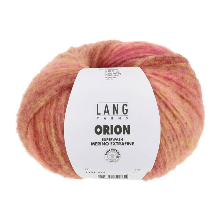 Lang Yarns 001 - Pink/Lila/Orange Lang Yarns Orion Lieblingsgarn