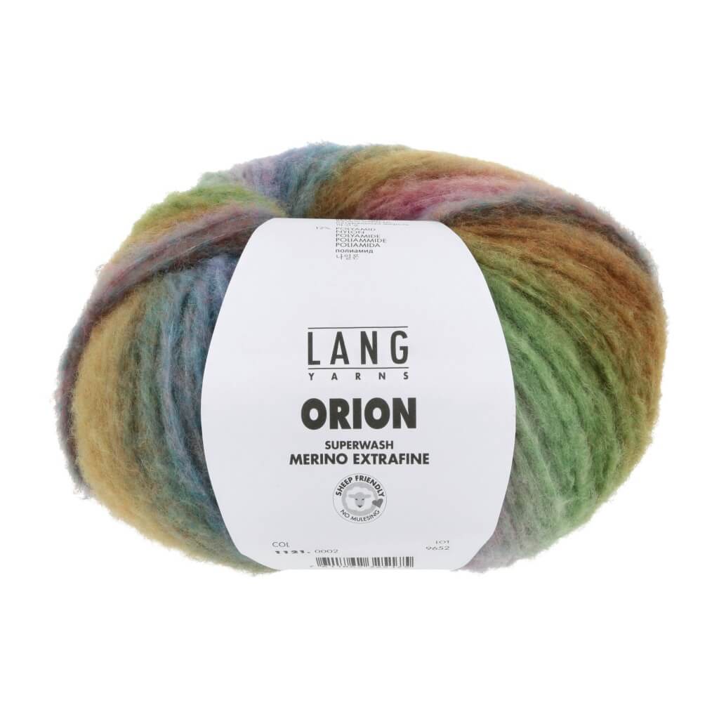 Lang Yarns 002 - Braun/Blau/Grün Lang Yarns Orion Lieblingsgarn