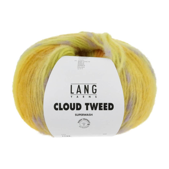 Lang Yarns 003 - Gelb/Grün Lang Yarns Cloud Tweed Lieblingsgarn
