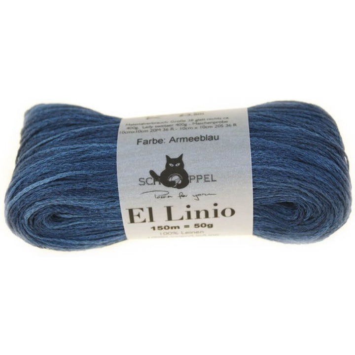Schoppel Wolle 2274 - Armeeblau Schoppel Wolle El Linio Lieblingsgarn