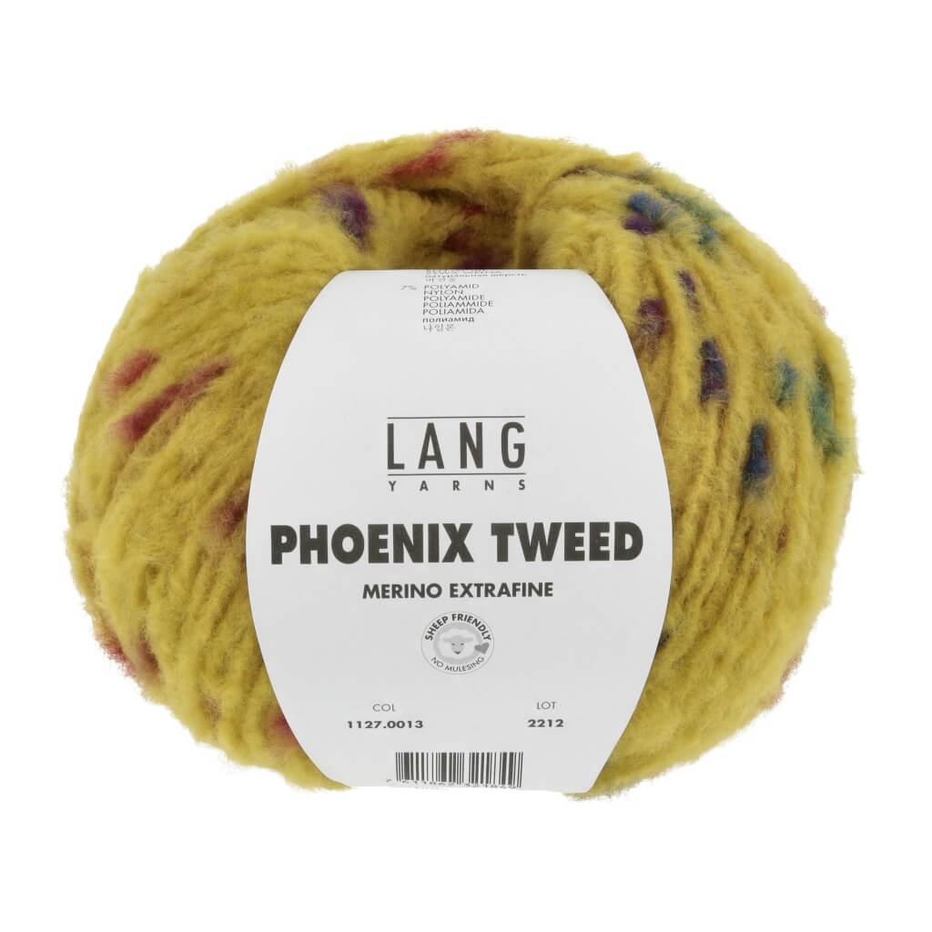 Lang Yarns 013 - Gelb Lang Yarns Phoenix Tweed Lieblingsgarn
