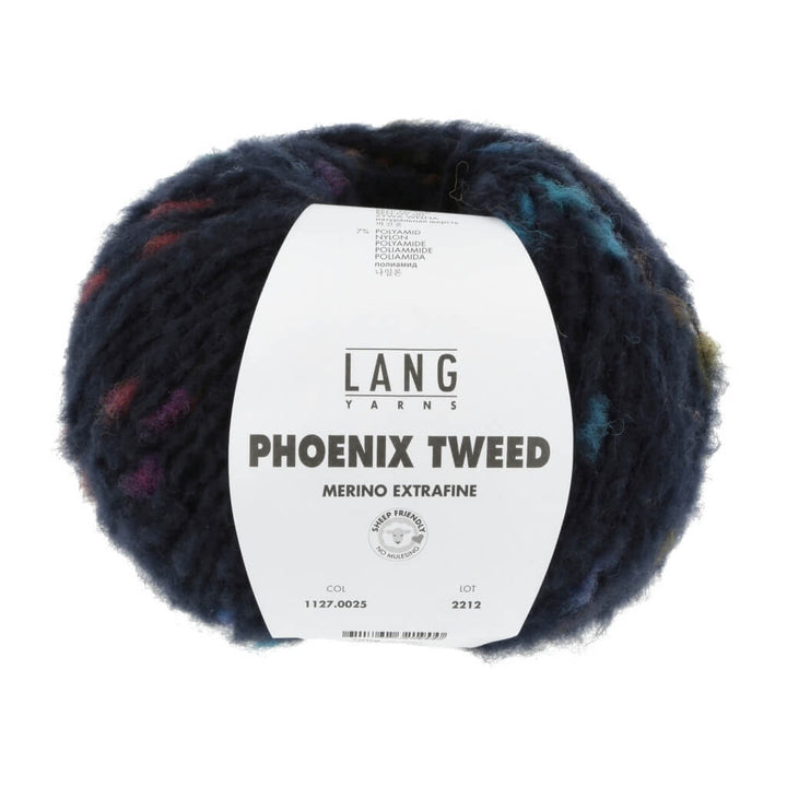 Lang Yarns 025 - Marine Lang Yarns Phoenix Tweed Lieblingsgarn