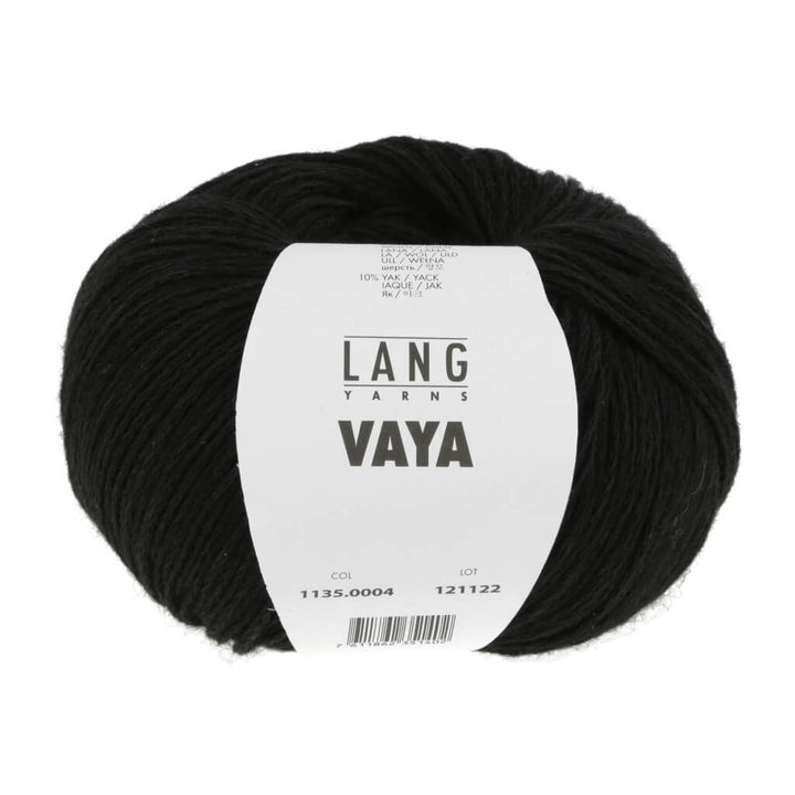 Lang Yarns 004 - Schwarz Lang Yarns Vaya Lieblingsgarn