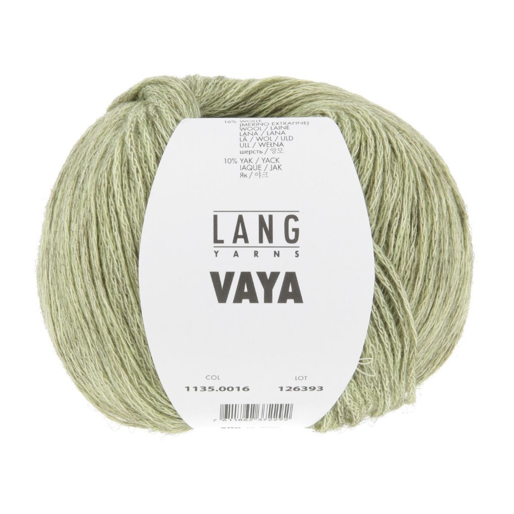 Lang Yarns 016 - Hellgrün Lang Yarns Vaya Lieblingsgarn