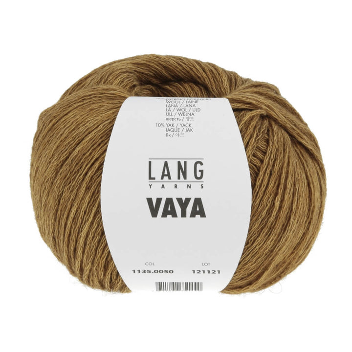 Lang Yarns 050 - Ocker Lang Yarns Vaya Lieblingsgarn