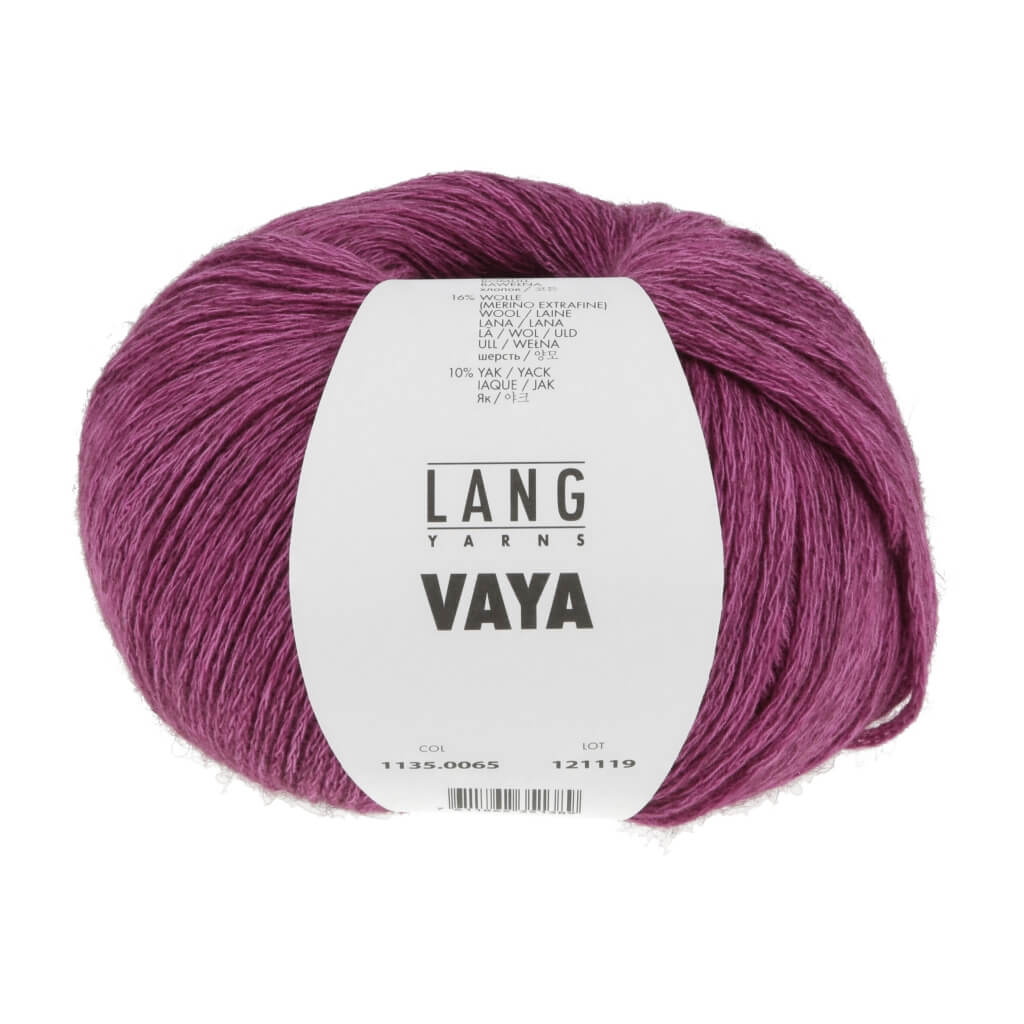 Lang Yarns 065 - Pink Lang Yarns Vaya Lieblingsgarn