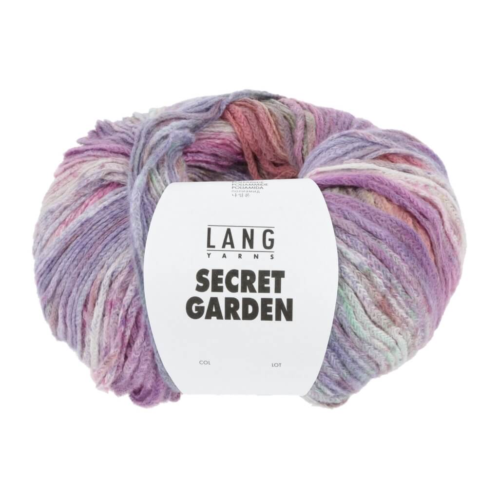 Lang Yarns 5 - Lila/Pink Lang Yarns Secret Garden Lieblingsgarn