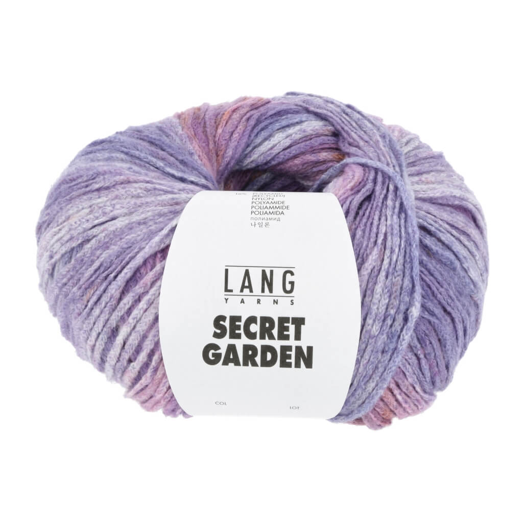 Lang Yarns 6 - Violett/Rosa Lang Yarns Secret Garden Lieblingsgarn
