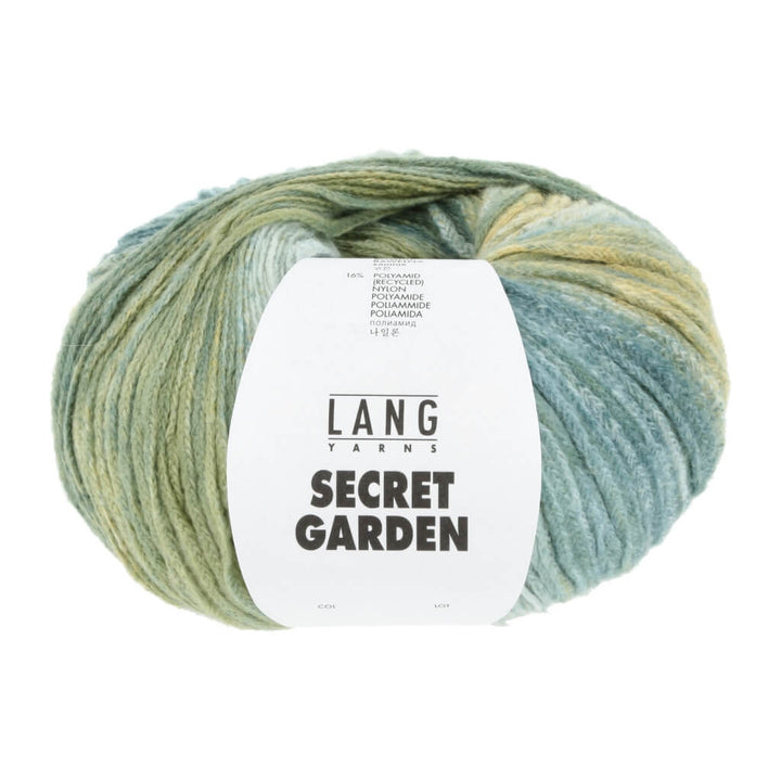 Lang Yarns 7 - Grün/Petrol Lang Yarns Secret Garden Lieblingsgarn