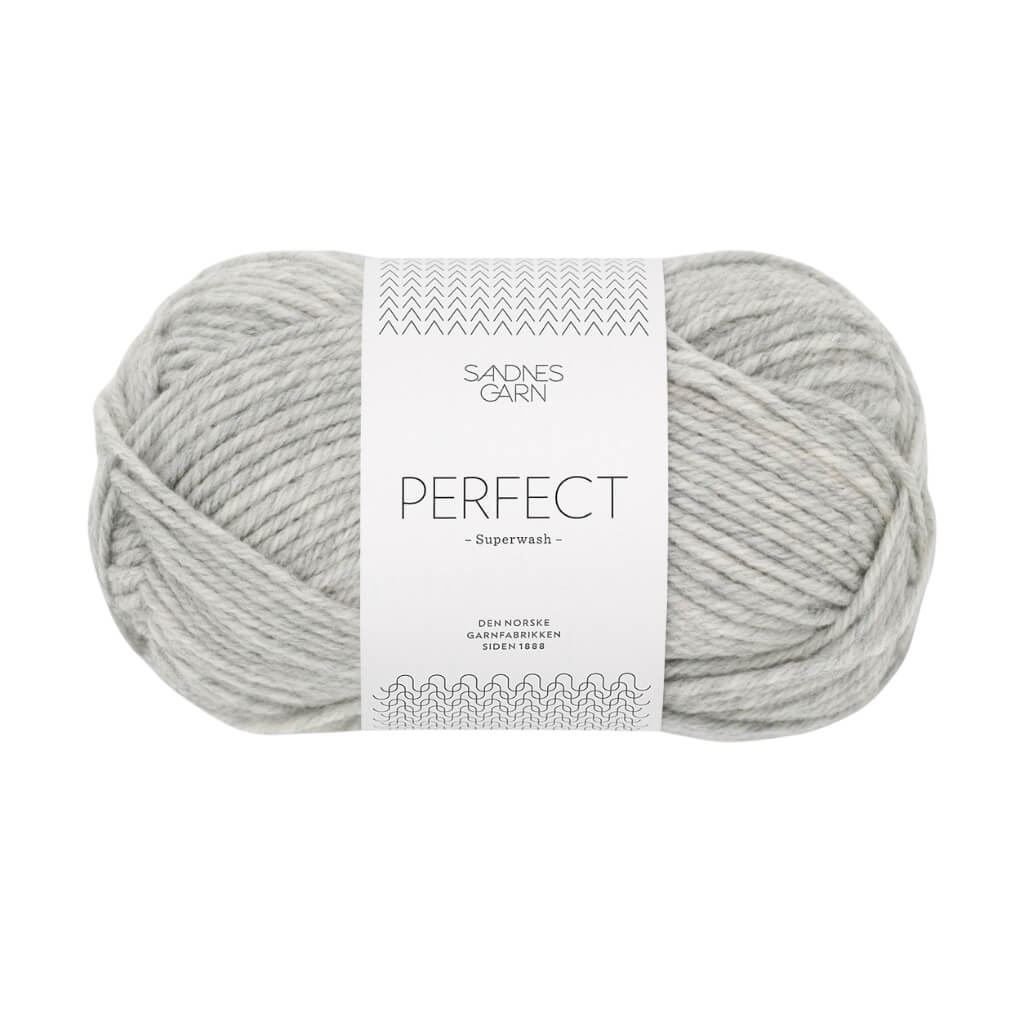 Sandnes Garn 1032 - lys gramelert Sandnes Garn Perfect 50g Lieblingsgarn