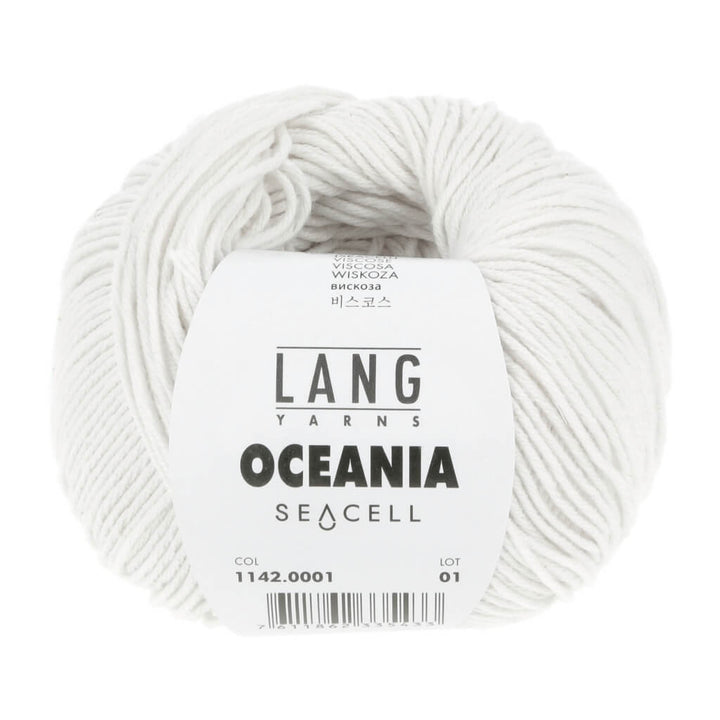 Lang Yarns 1 - Weiss Lang Yarns Oceania Lieblingsgarn