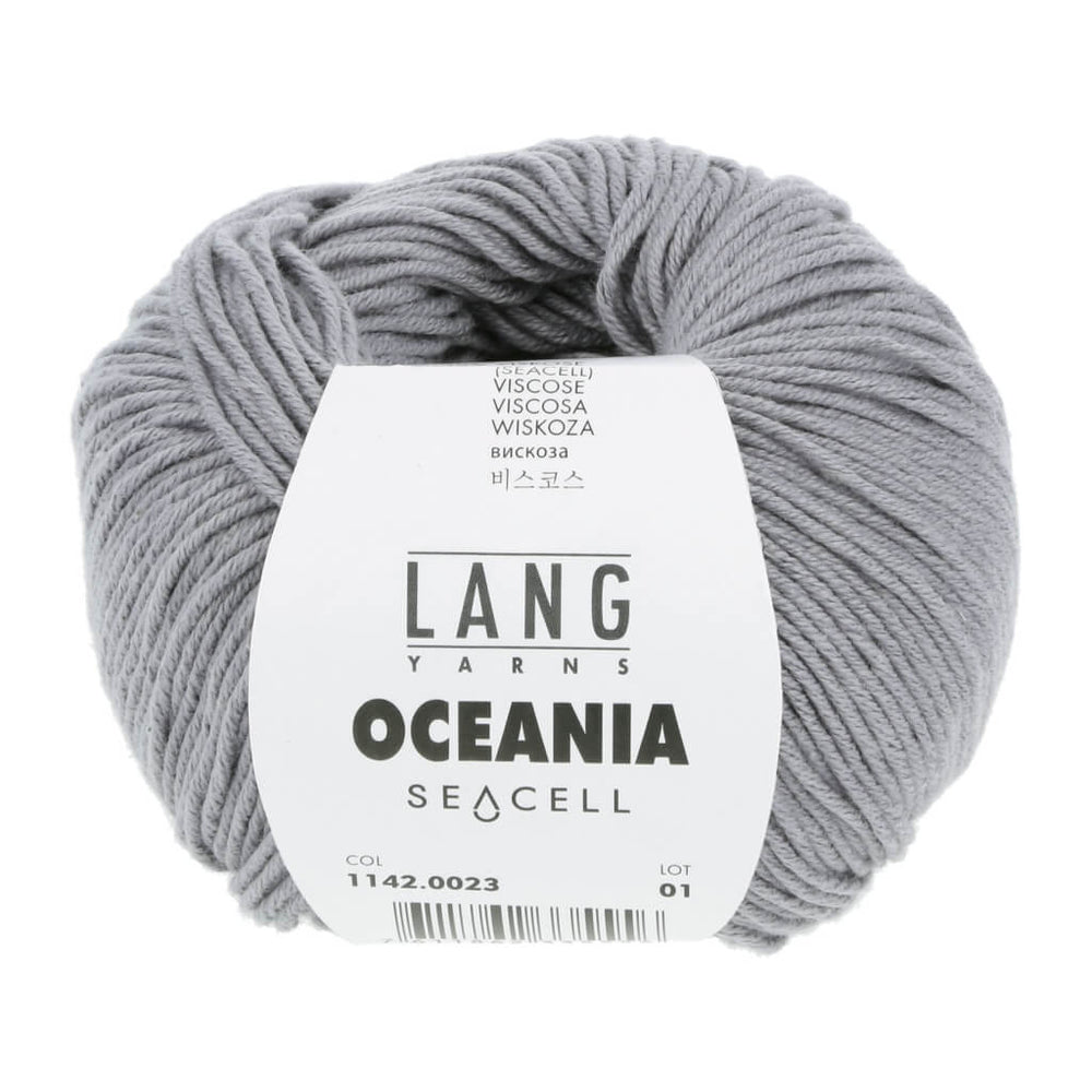 Lang Yarns 23 - Silber Lang Yarns Oceania Lieblingsgarn