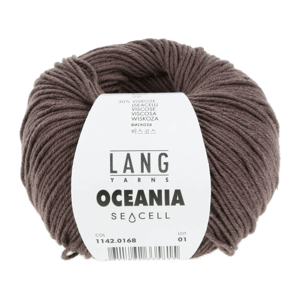Lang Yarns 168 - Dunkelbraun Lang Yarns Oceania Lieblingsgarn