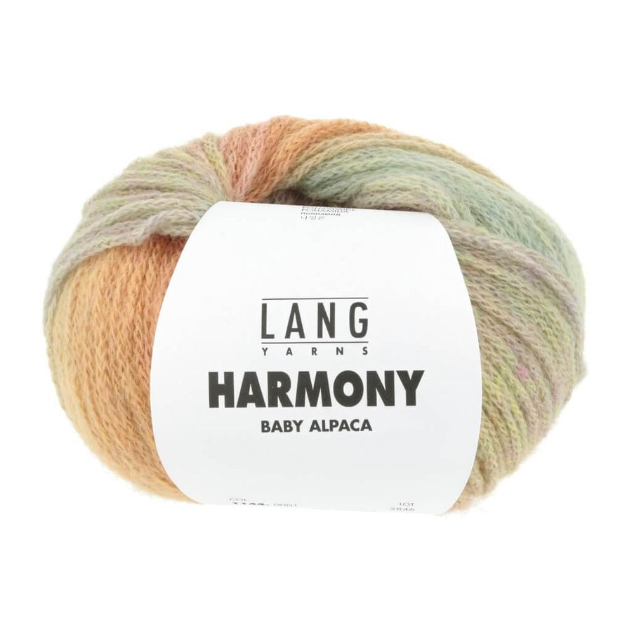 Lang Yarns 001 - gelb/rosa Lang Yarns Harmony Lieblingsgarn