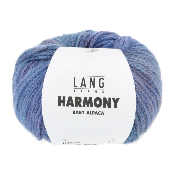 Lang Yarns 002 - blau/viola Lang Yarns Harmony Lieblingsgarn