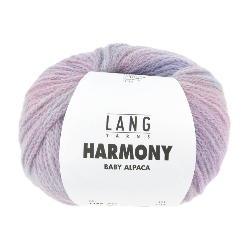 Lang Yarns 003 - lila/rosa Lang Yarns Harmony Lieblingsgarn