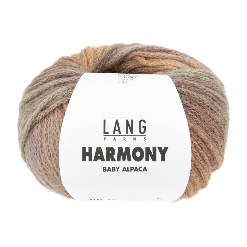 Lang Yarns 007 - gelb/orange Lang Yarns Harmony Lieblingsgarn