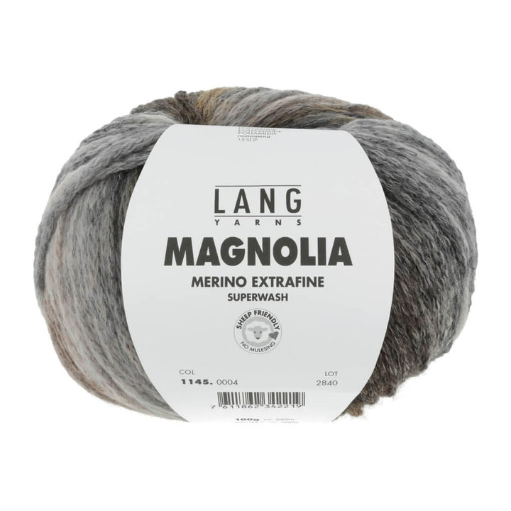 Lang Yarns 004 - braun/beige/grau Lang Yarns Magnolia Lieblingsgarn