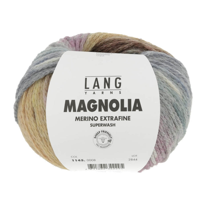 Lang Yarns 008 - cognac/jeans/petrol Lang Yarns Magnolia Lieblingsgarn