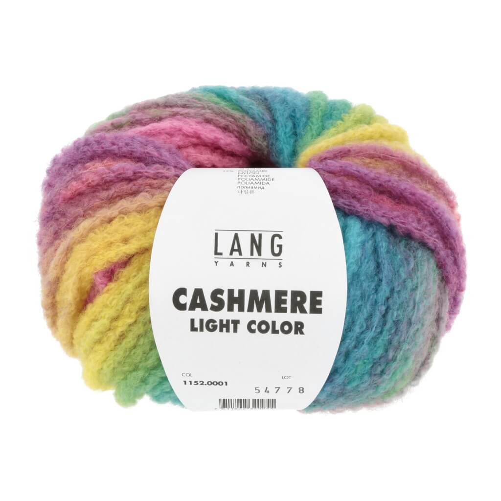 Lang Yarns 001 - Multicolor Lang Yarns Cashmere Light - 25g Kaschmir Wolle Lieblingsgarn