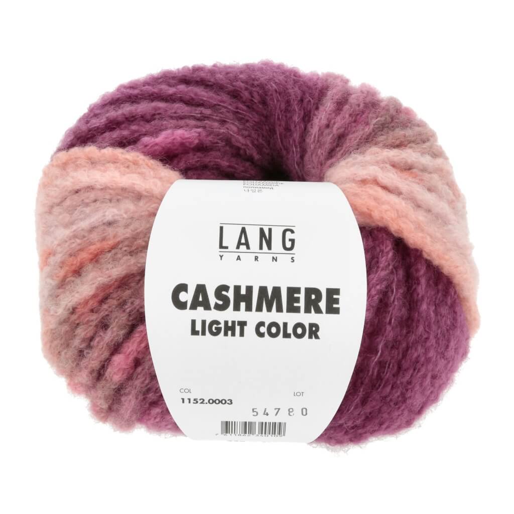 Lang Yarns 003 - Orange/Rot/Lachs Lang Yarns Cashmere Light - 25g Kaschmir Wolle Lieblingsgarn