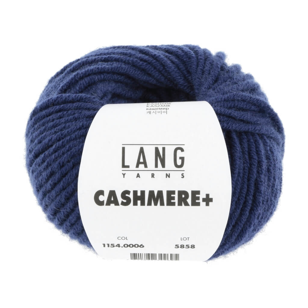 Lang Yarns 006 - royal Lang Yarns Cashmere+ Lieblingsgarn