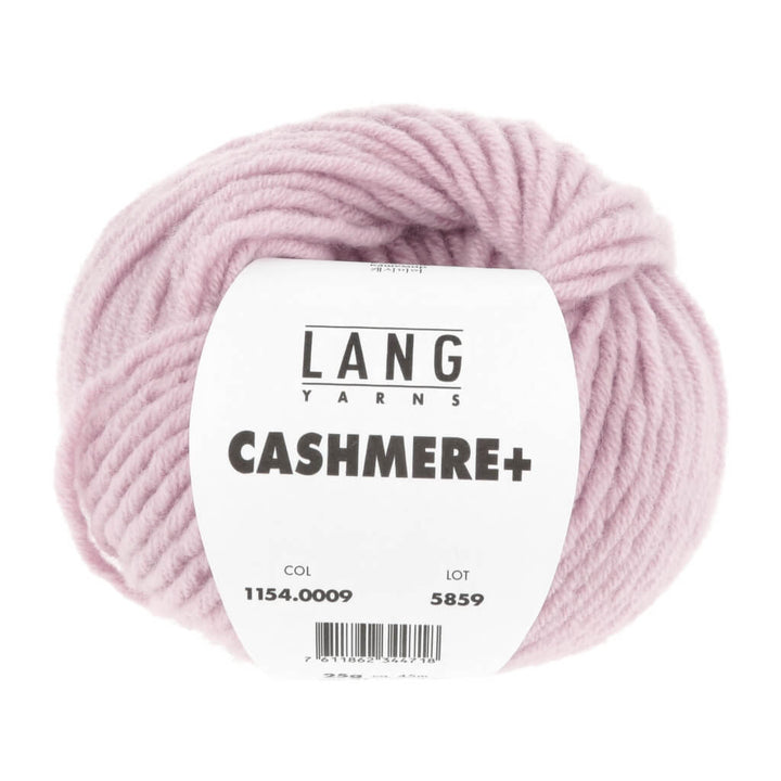 Lang Yarns 009 - rosa Lang Yarns Cashmere+ Lieblingsgarn