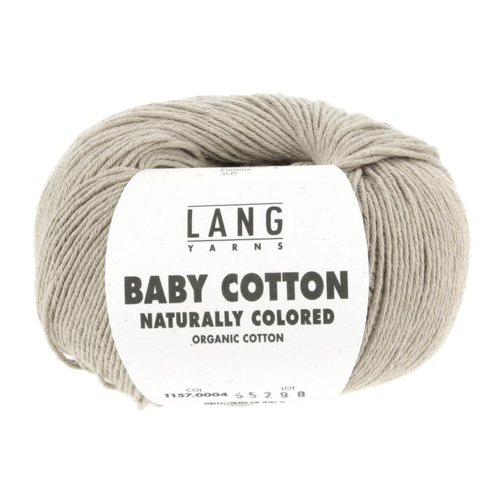 Lang Yarns 004 - Dark Green Lang Yarns Baby Cotton Naturally Colored Lieblingsgarn