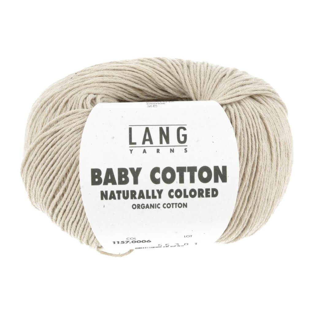 Lang Yarns 006 - Pale Green Lang Yarns Baby Cotton Naturally Colored Lieblingsgarn