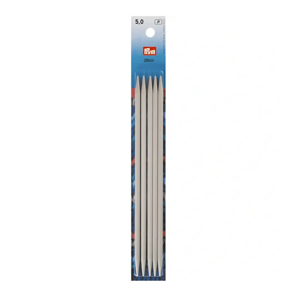Prym 20 cm / 5 Prym Strumpfstricknadeln ALU 10 - 40 cm Lieblingsgarn