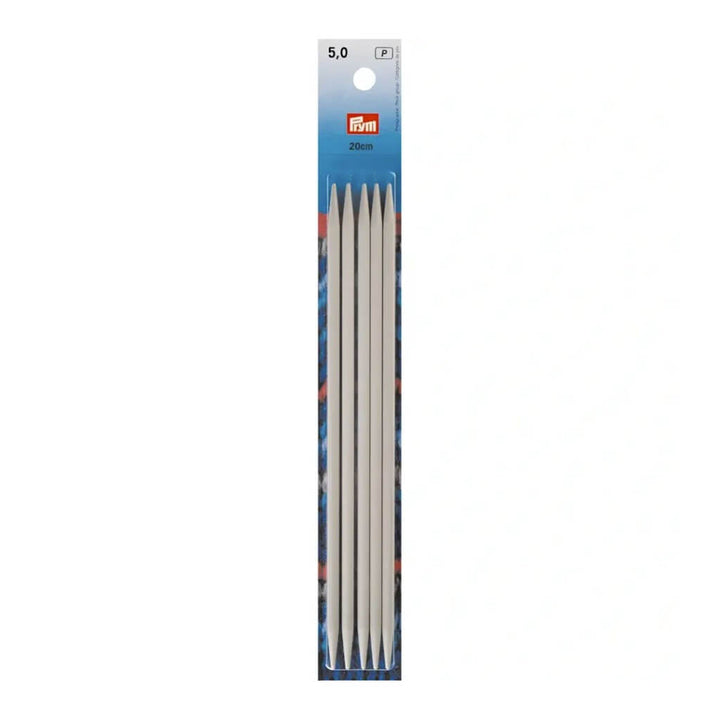 Prym 20 cm / 5 Prym Strumpfstricknadeln ALU 10 - 40 cm Lieblingsgarn
