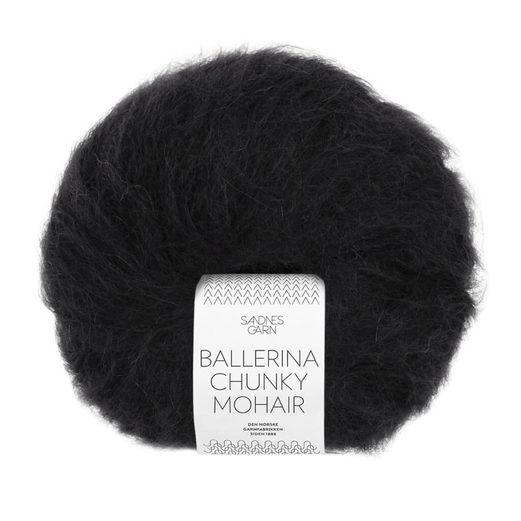 Sandnes Garn 1099 - svart Sandnes Garn Ballerina Chunky Mohair Lieblingsgarn