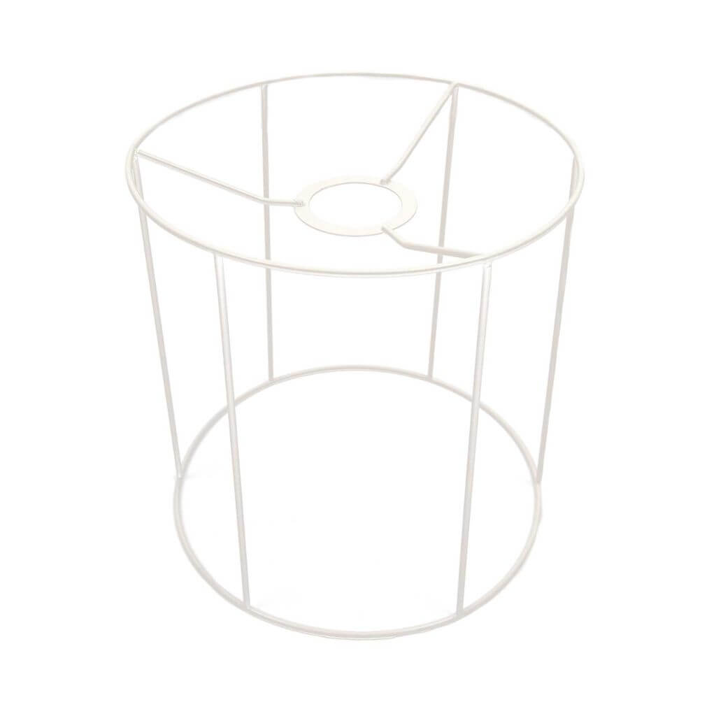 Rico Design Rico Design Lampenschirm weiß rund 20cm Lieblingsgarn